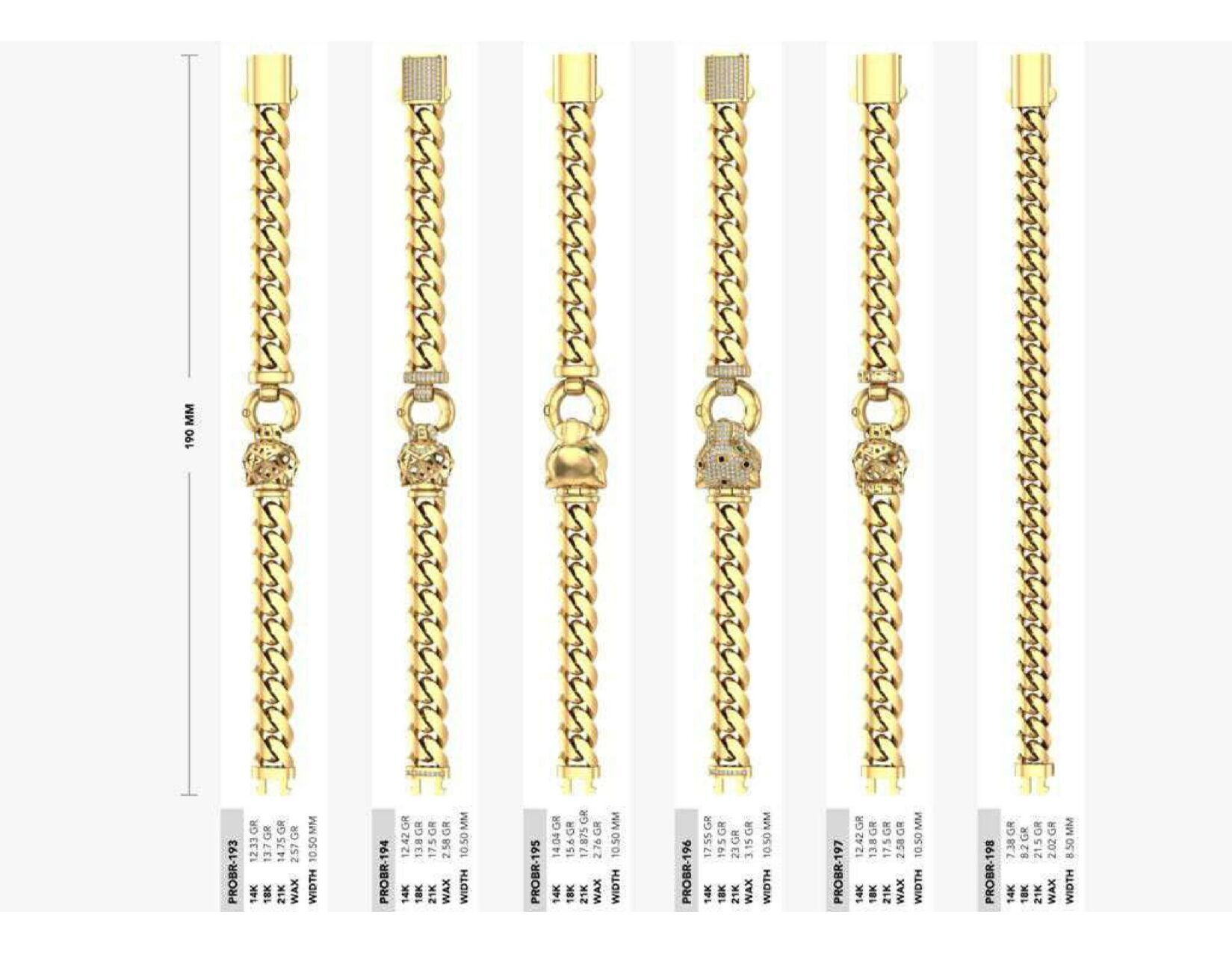 180 Cuban Printed Modal STL 3DM  3D print model_8