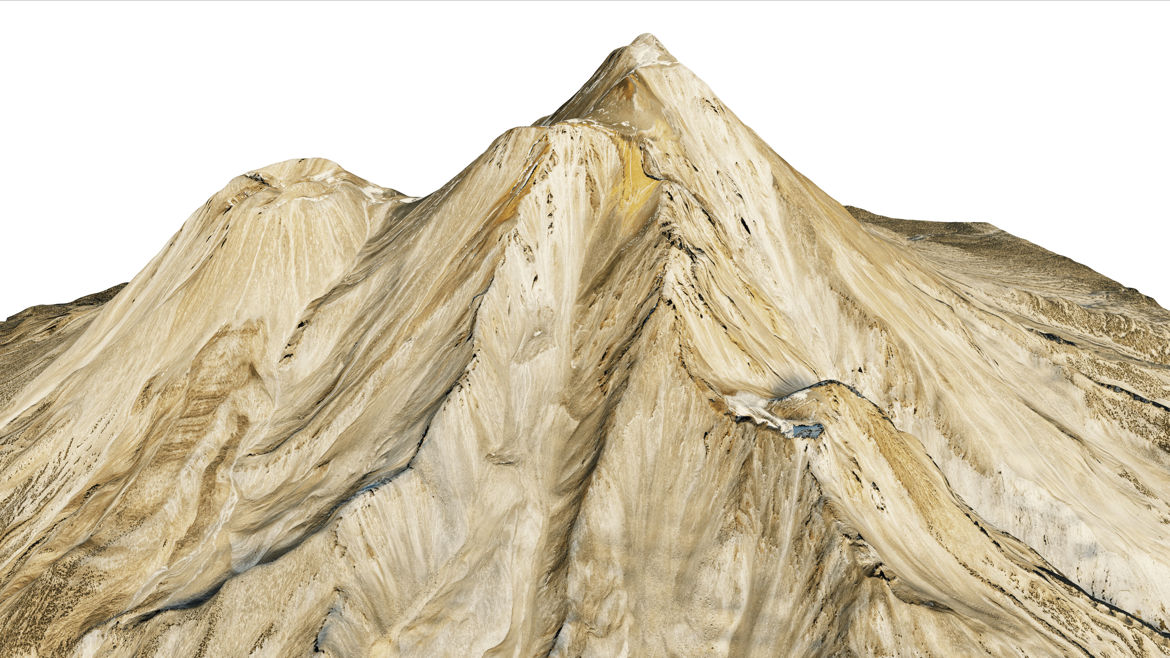 Mount Shasta 3d model terrain 3D model_5