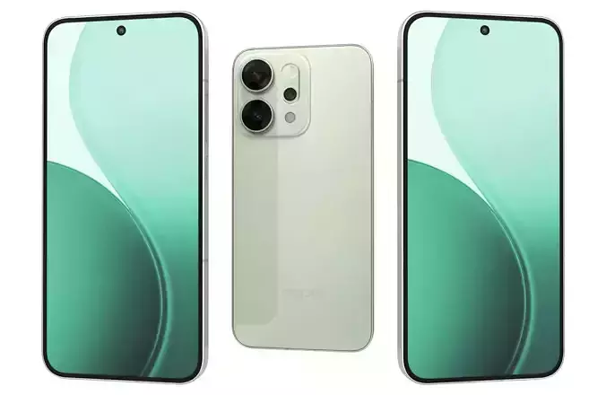 OPPO Reno14 Green