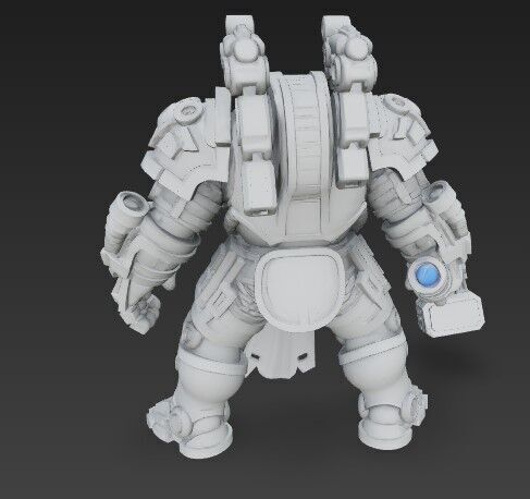3D Printable Iron Oath Thunderstrike Heavy Battle Armor  3D model_17