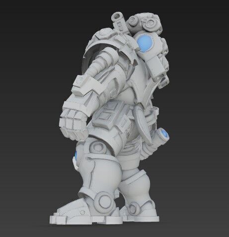 3D Printable Iron Oath Thunderstrike Heavy Battle Armor  3D model_18