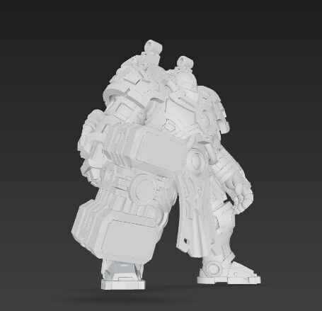 3D Printable Iron Oath Thunderstrike Heavy Battle Armor  3D model_3