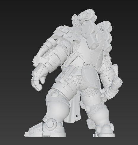 3D Printable Iron Oath Thunderstrike Heavy Battle Armor  3D model_8