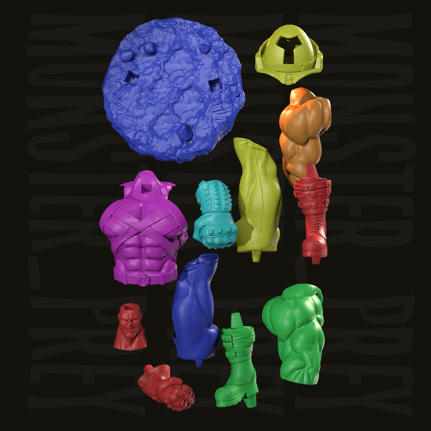 Juggernaut 3D Print Model 3D print model_4