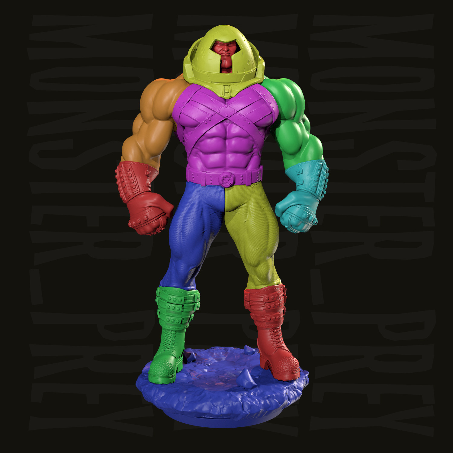 Juggernaut 3D Print Model 3D print model_3