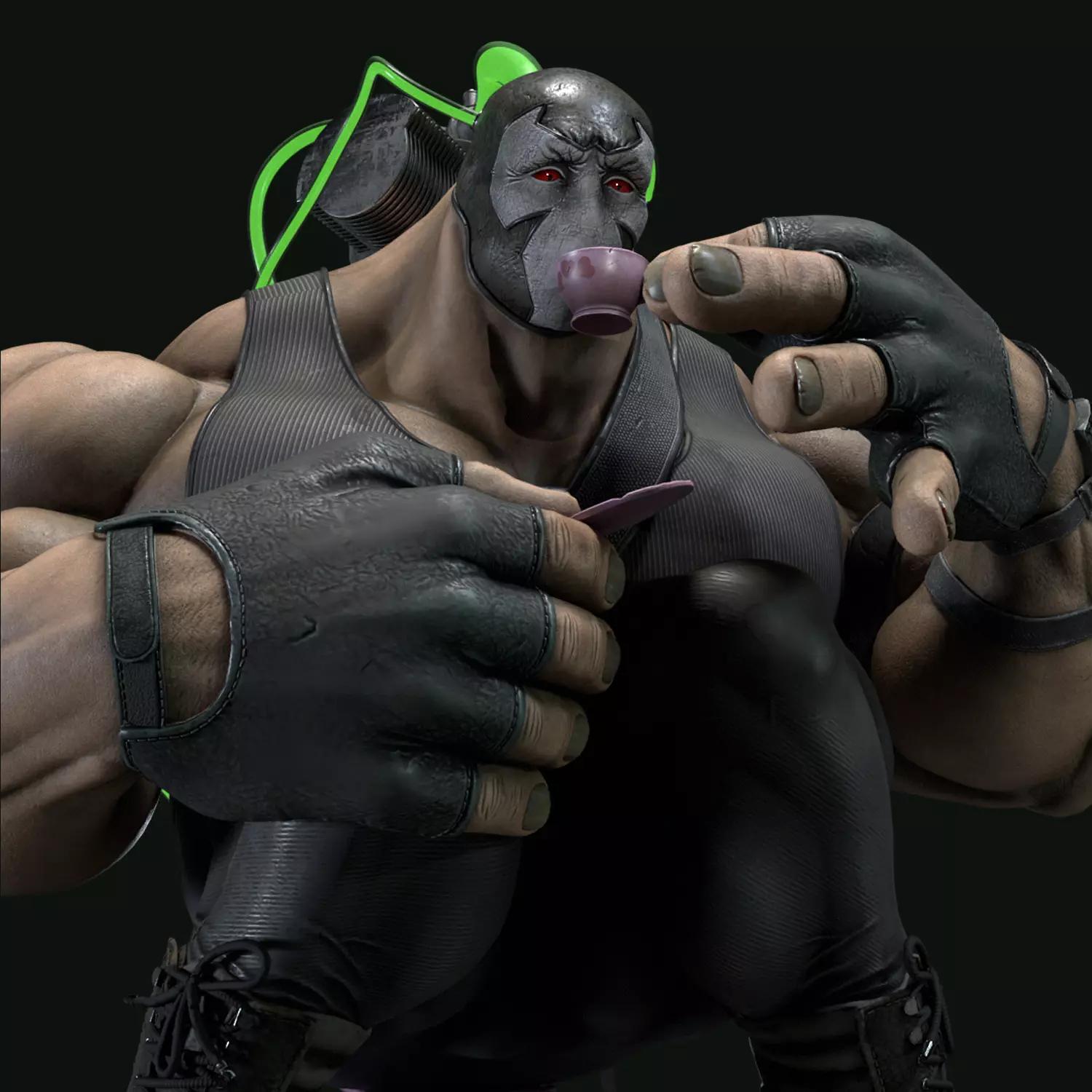 Bane 3D Print model 3D print model_0