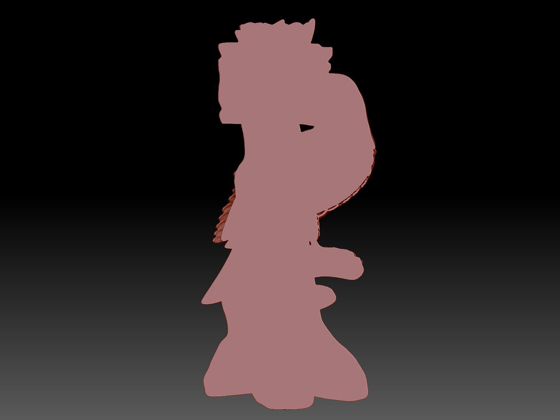 eagle 3D print model_2