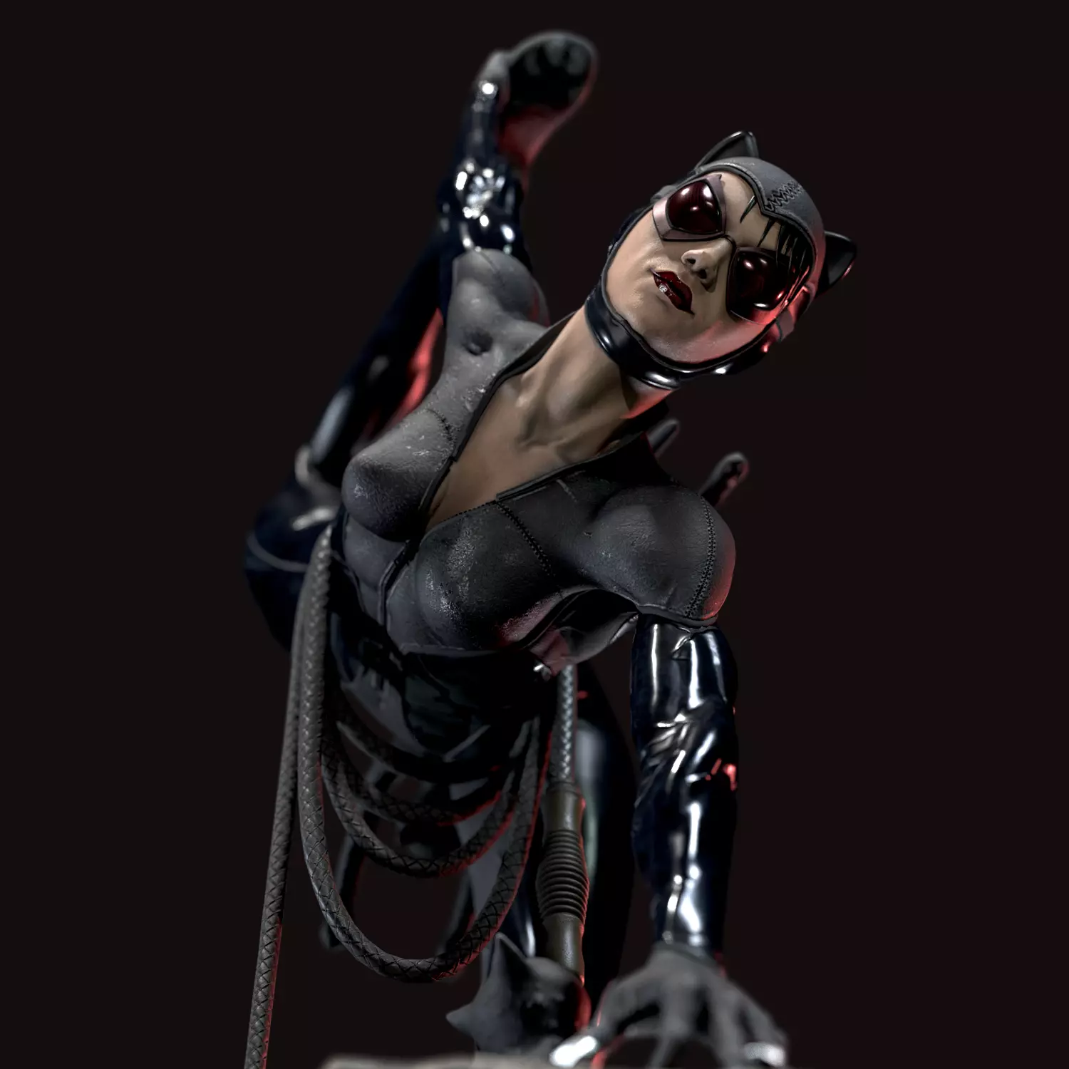 Catwoman 3D Print model 3D print model