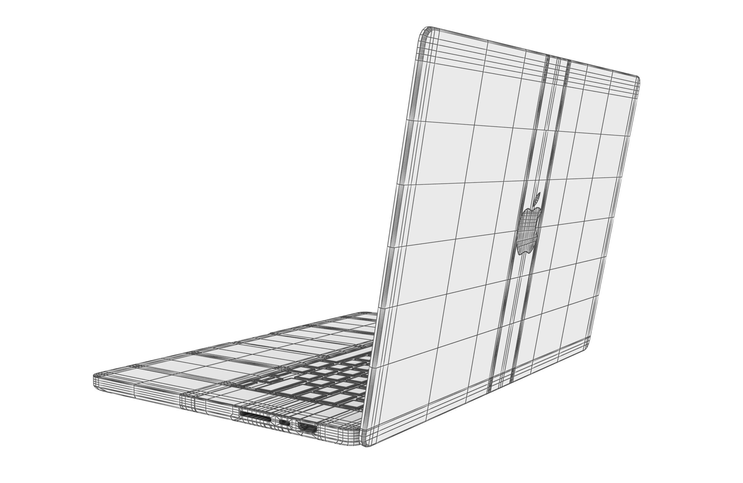 Apple MacBook Pro16 inch Black 3D model_21