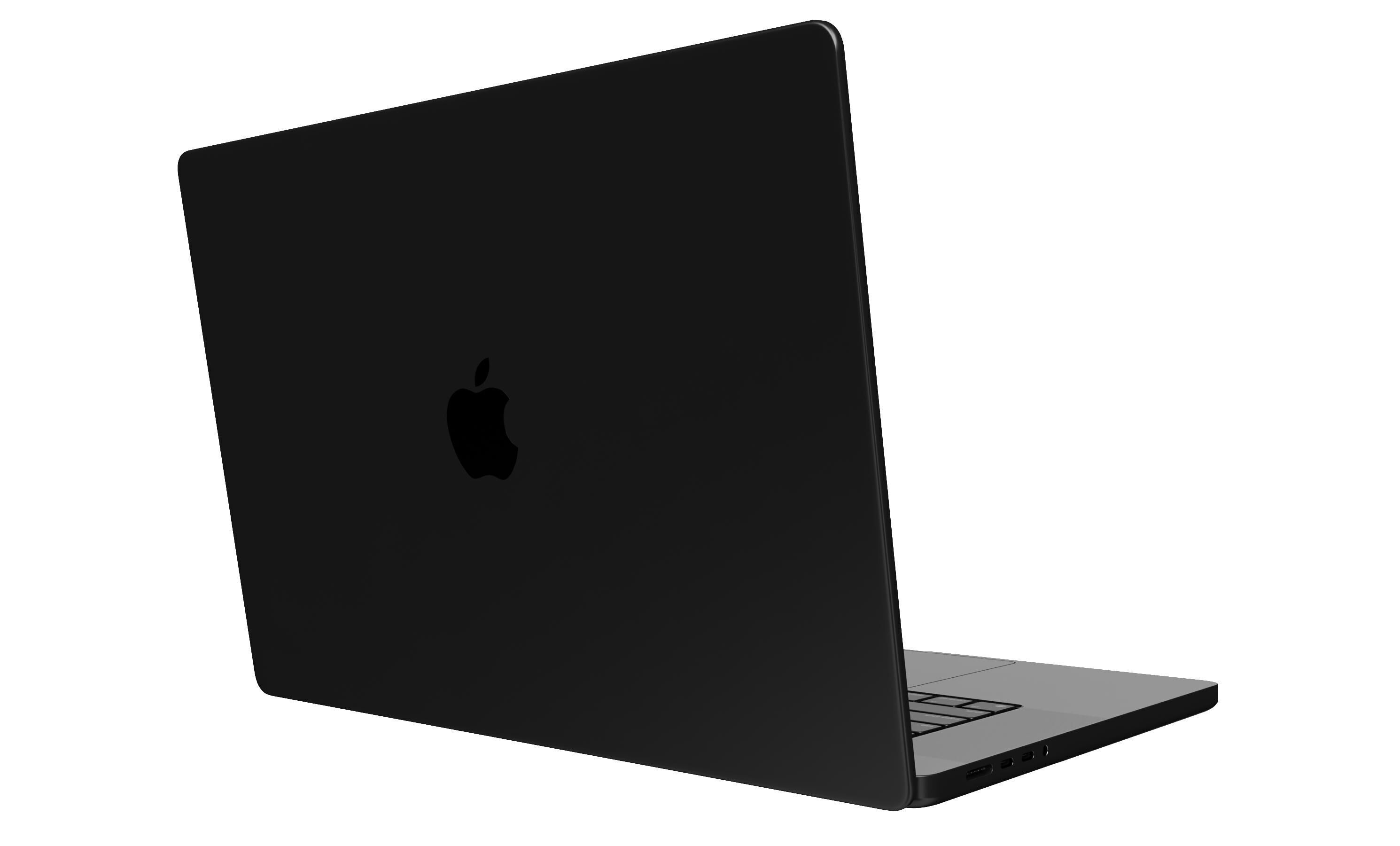 Apple MacBook Pro16 inch Black 3D model_3