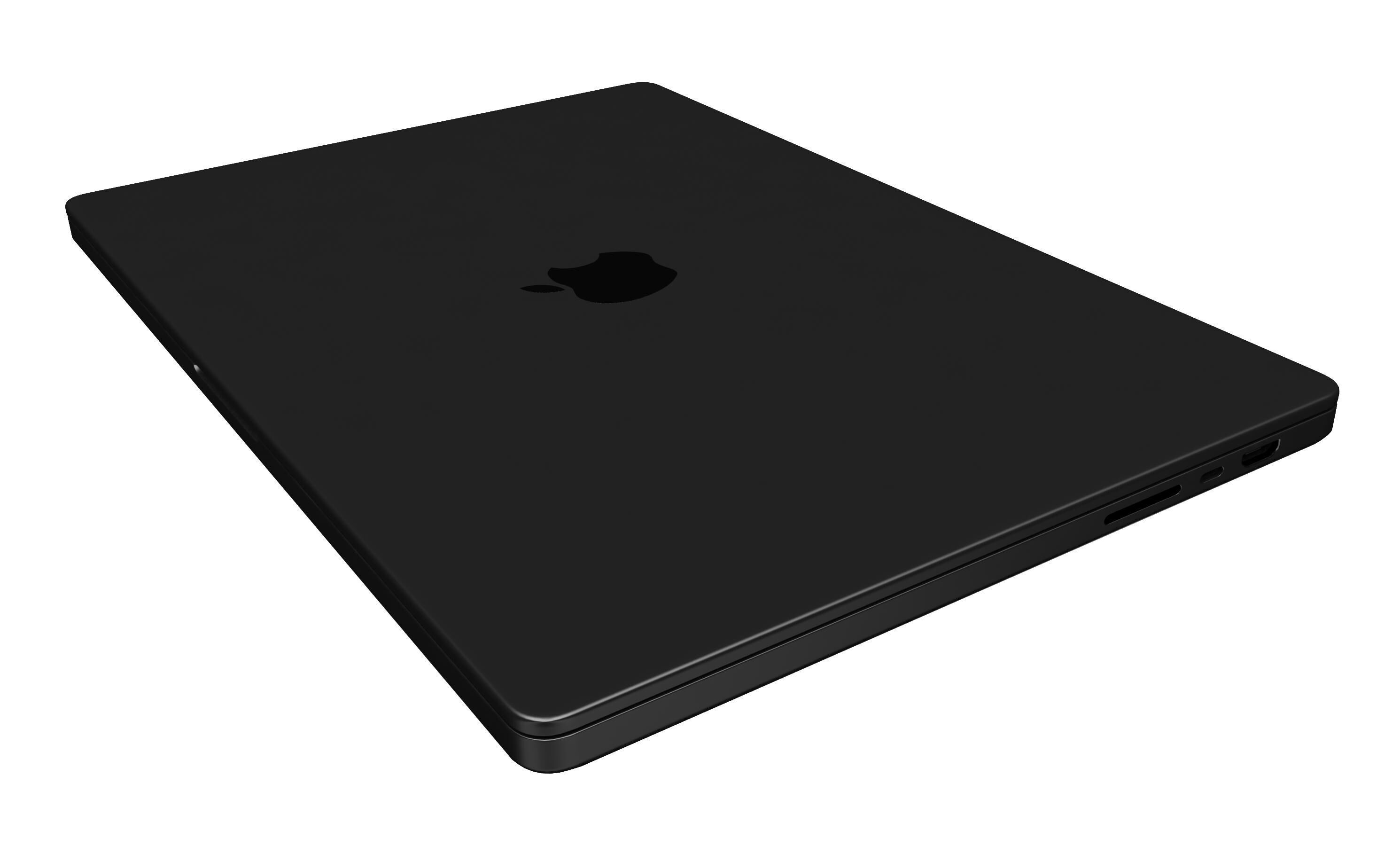 Apple MacBook Pro16 inch Black 3D model_12