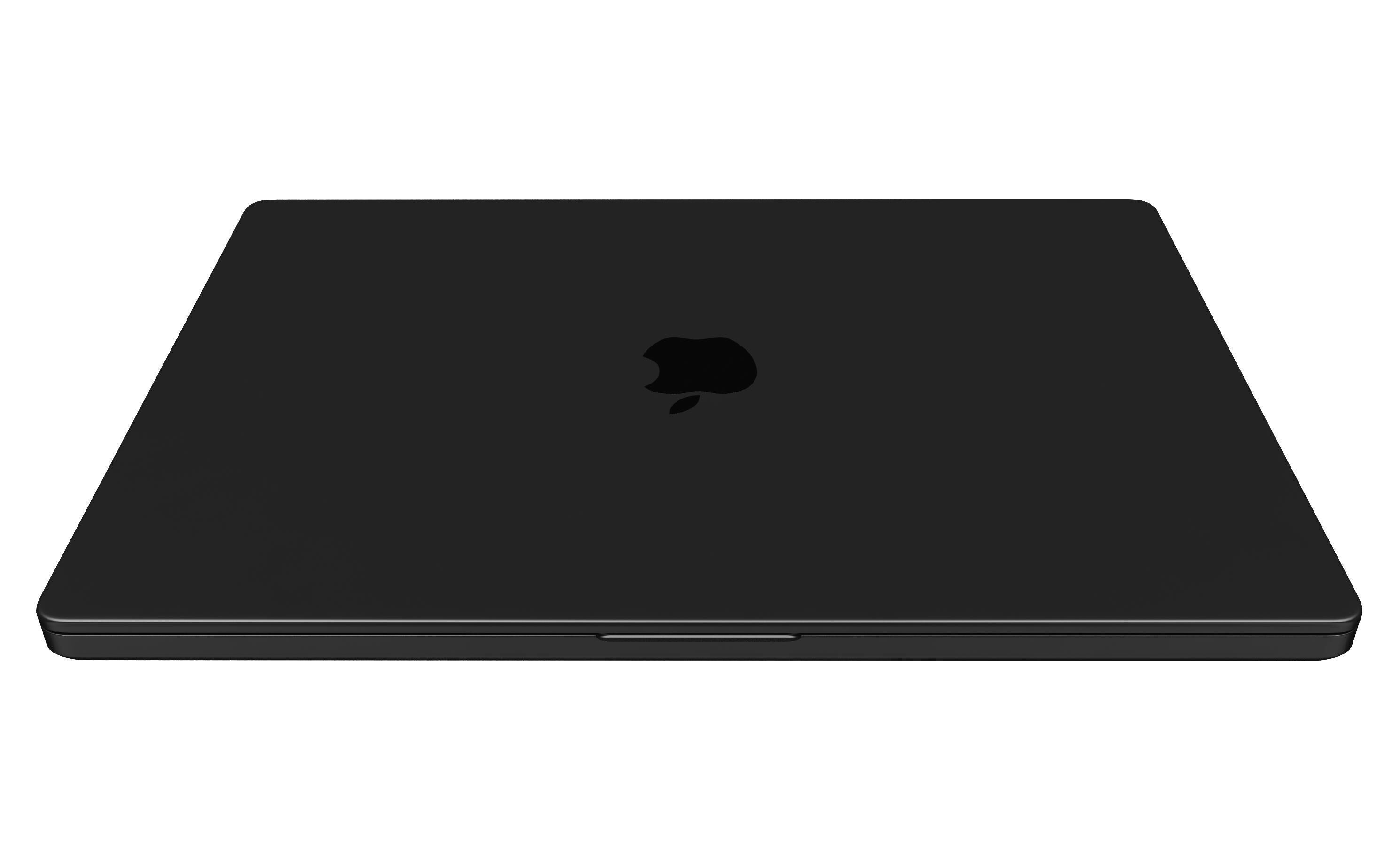 Apple MacBook Pro16 inch Black 3D model_10