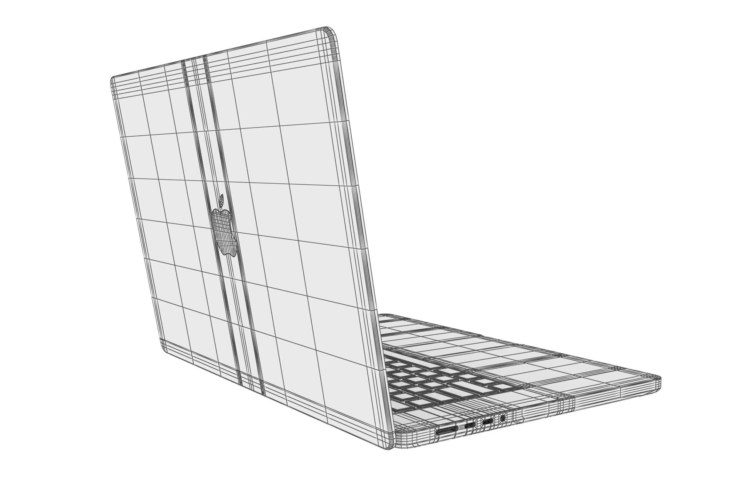 Apple MacBook Pro16 inch Black 3D model_20