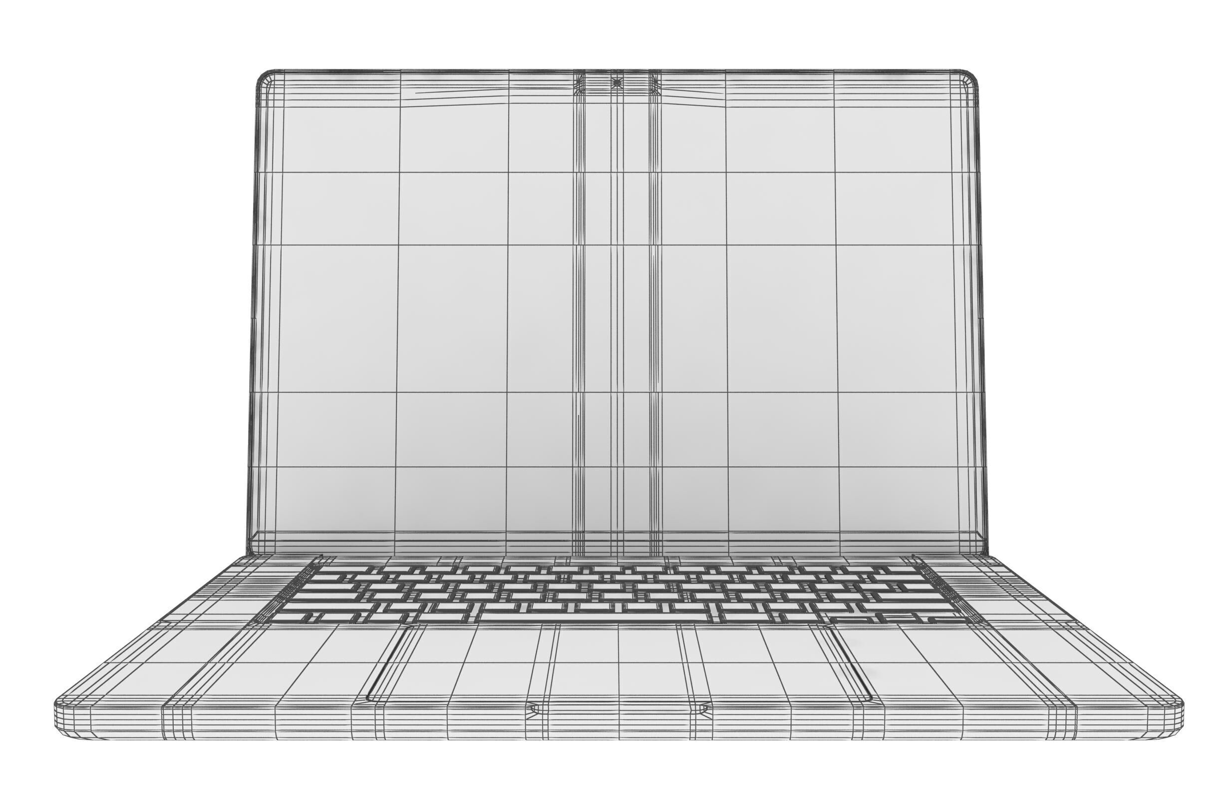 Apple MacBook Pro16 inch Black 3D model_15