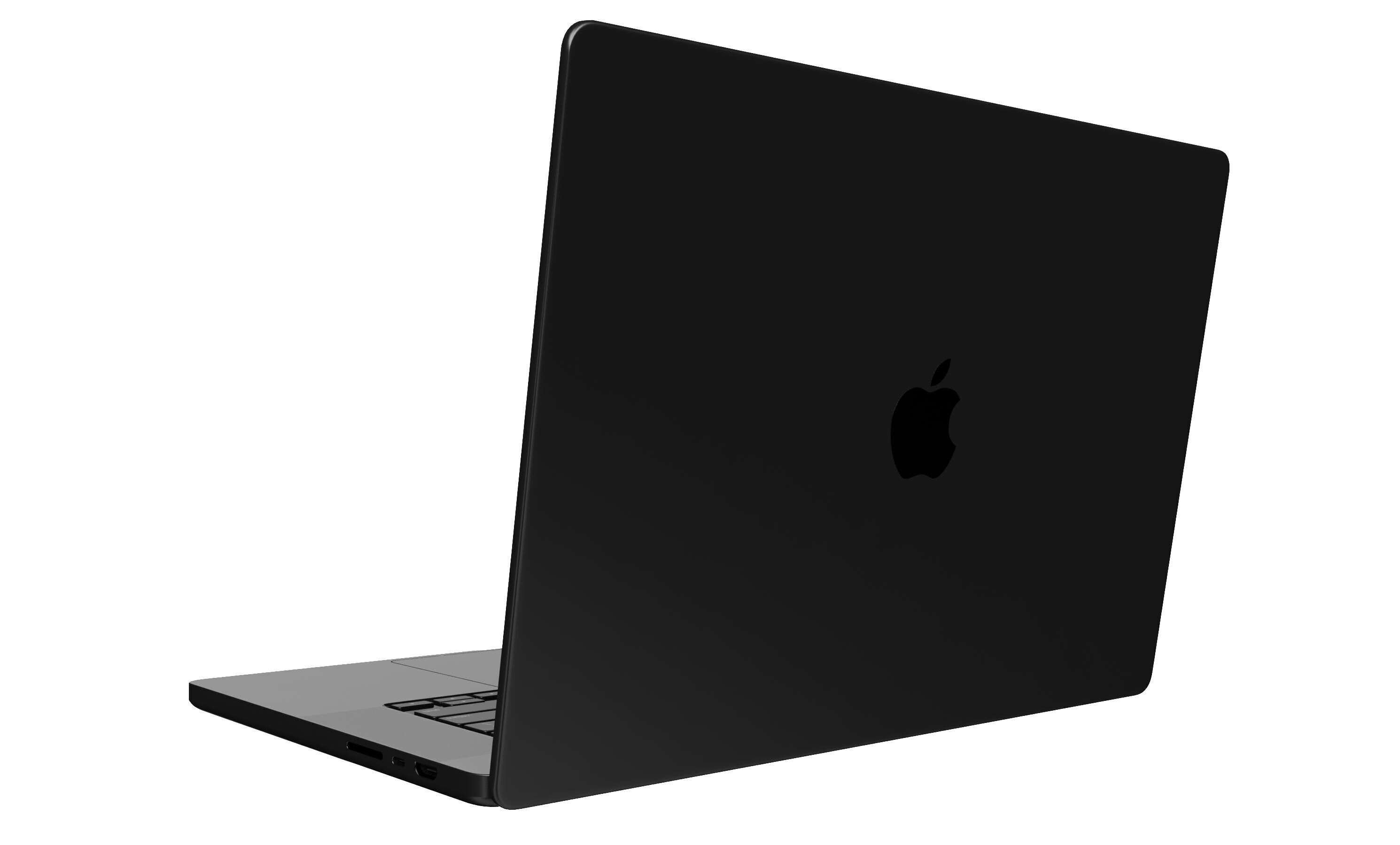 Apple MacBook Pro16 inch Black 3D model_5