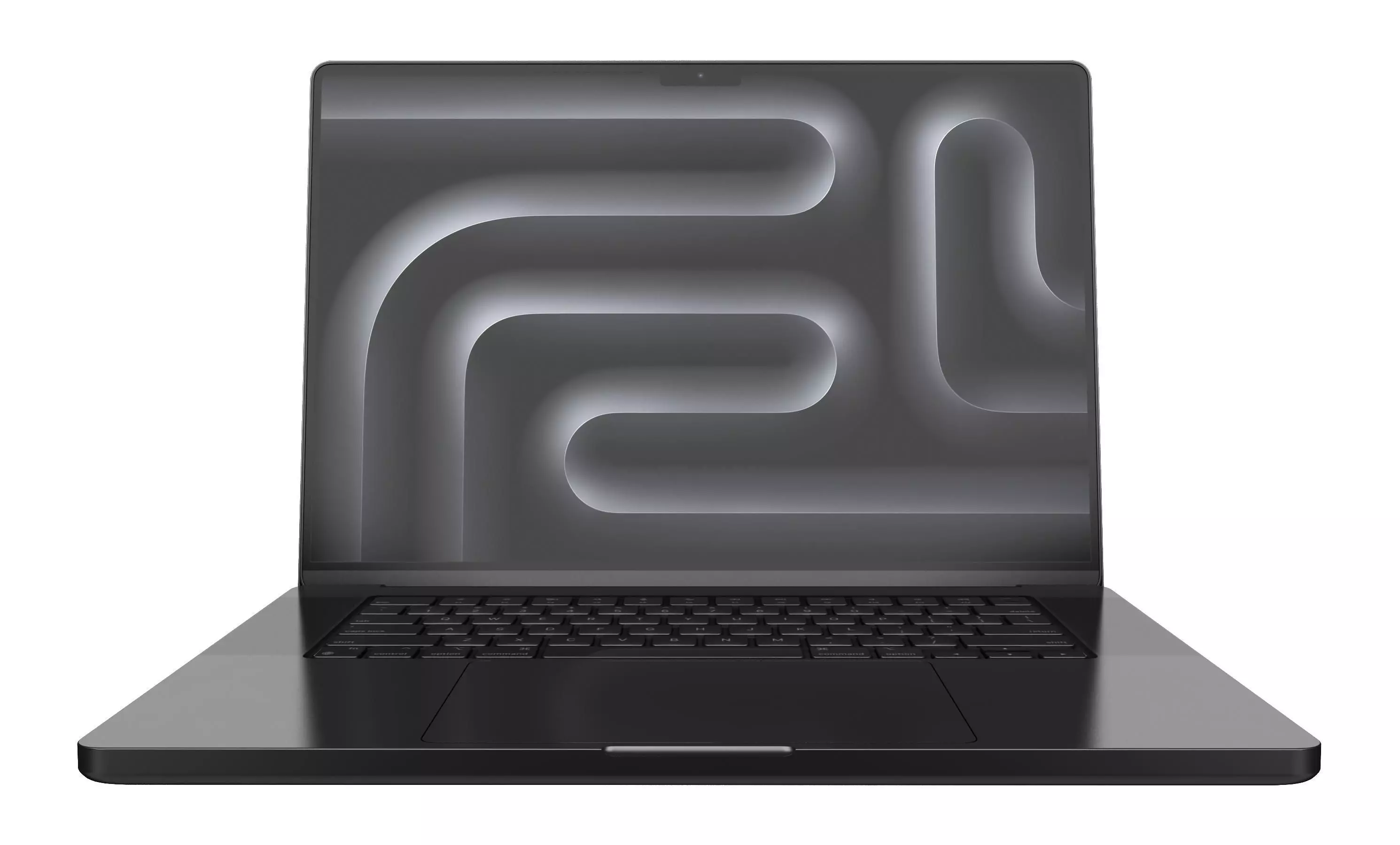 Apple MacBook Pro16 inch Black 3D model_0