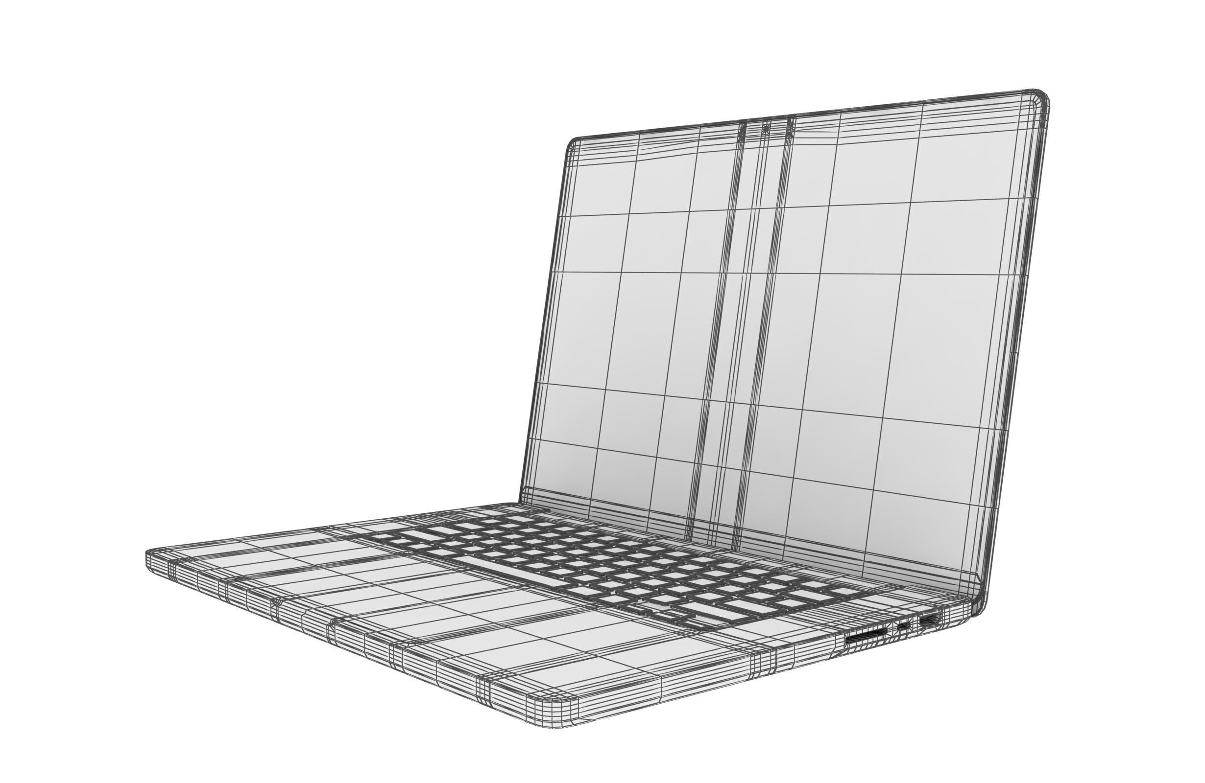 Apple MacBook Pro16 inch Black 3D model_24