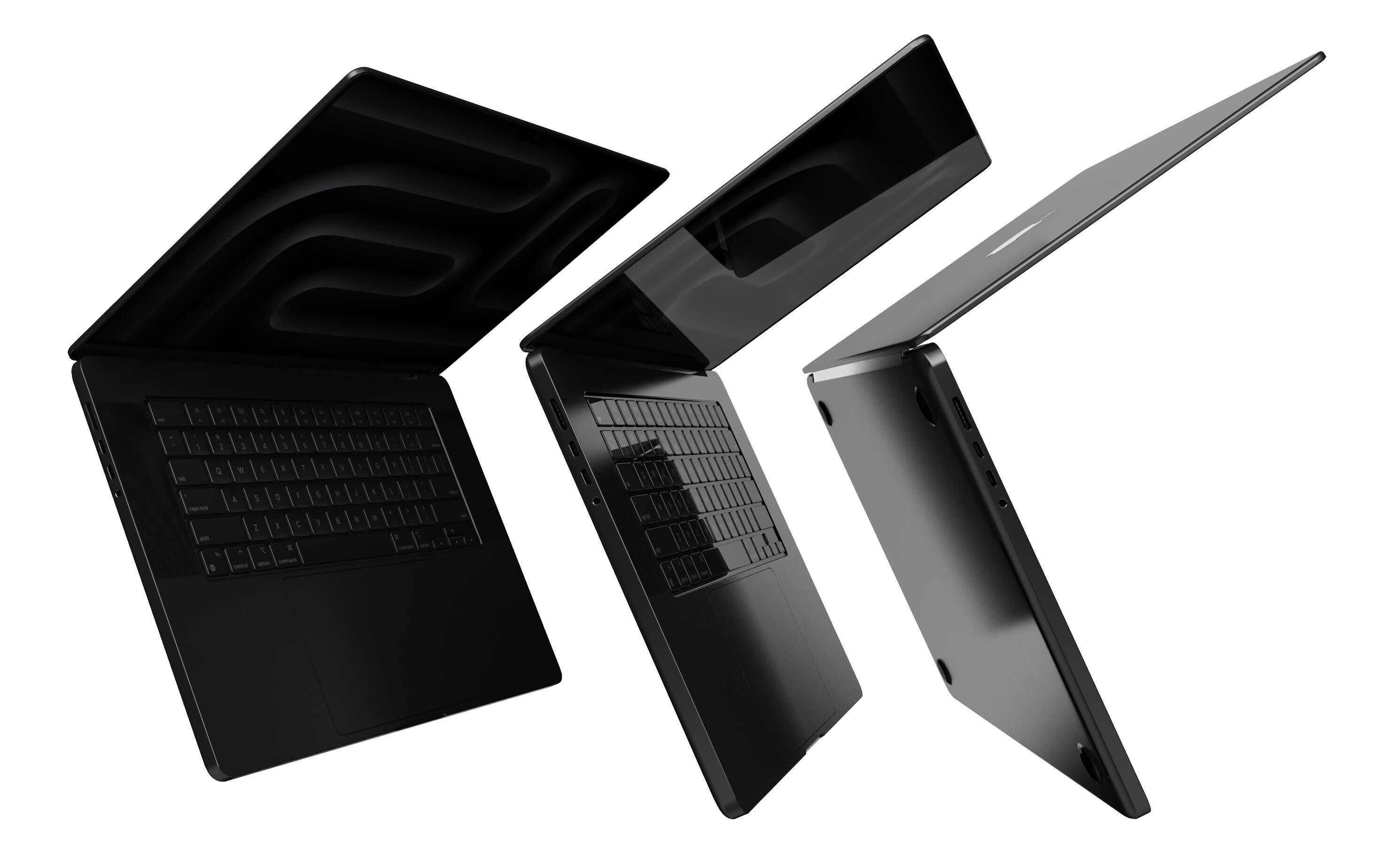 Apple MacBook Pro16 inch Black 3D model_13