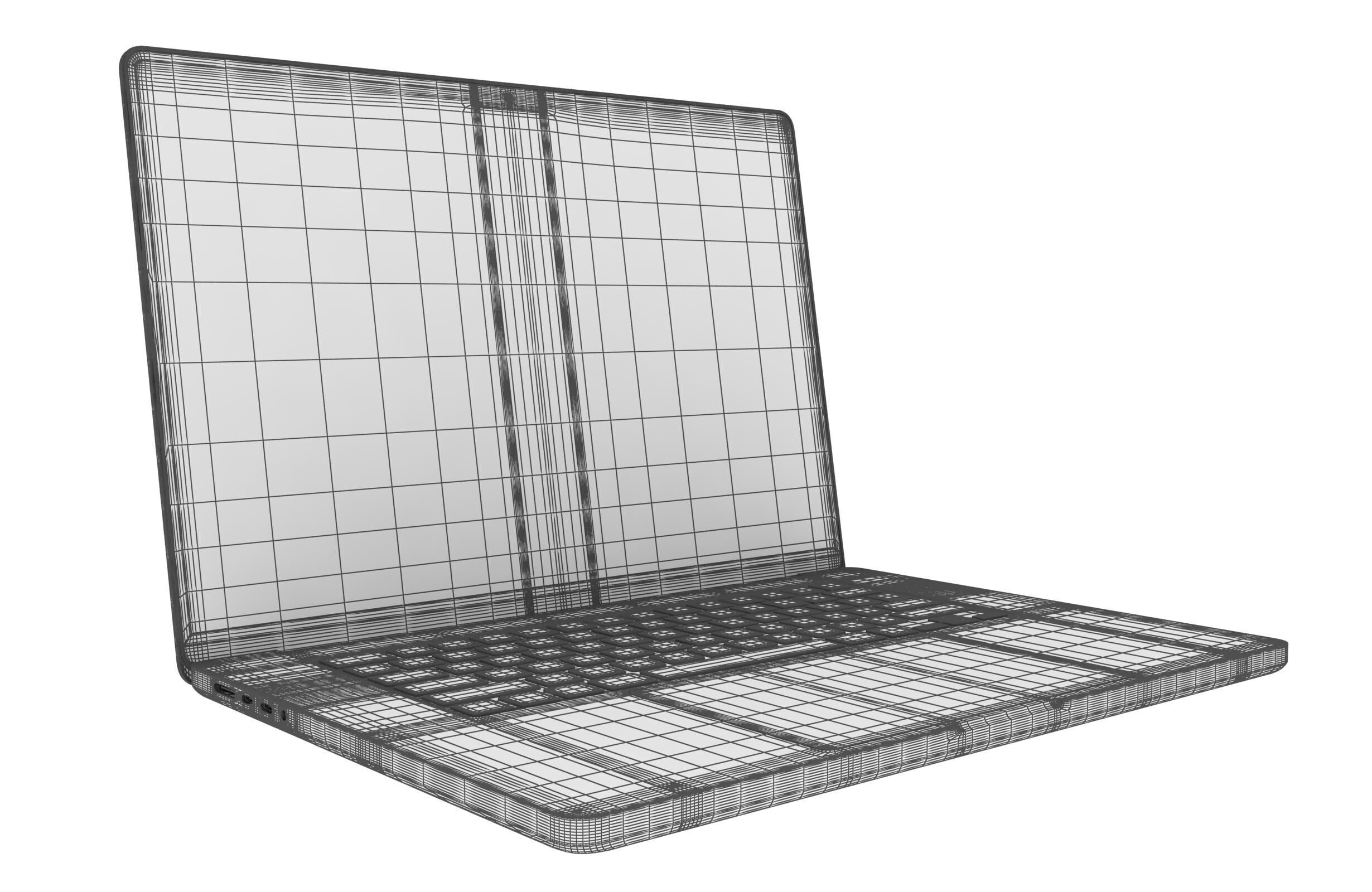Apple MacBook Pro16 inch Black 3D model_18