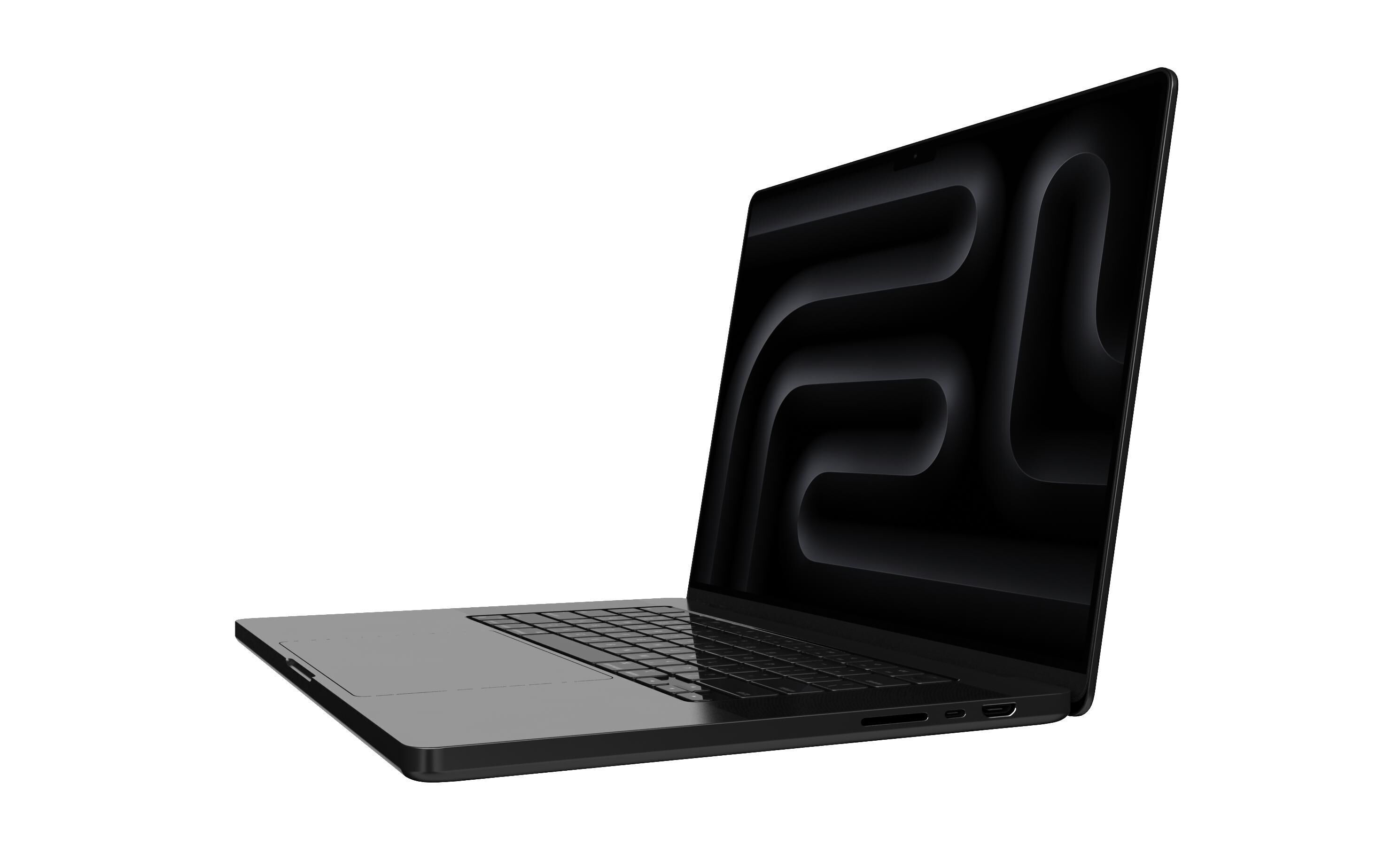 Apple MacBook Pro16 inch Black 3D model_6