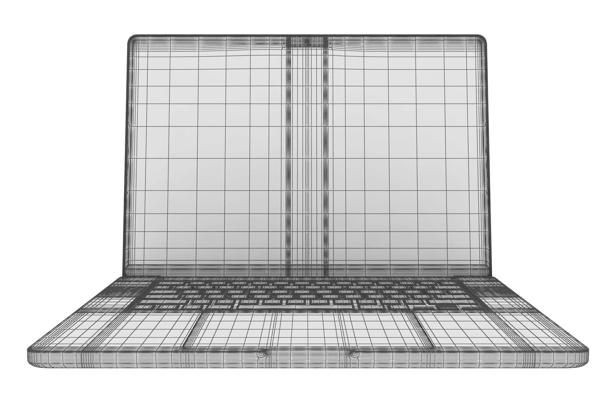 Apple MacBook Pro16 inch Black 3D model_16