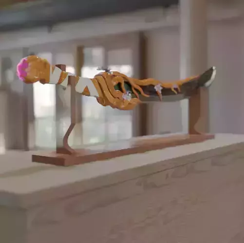 DOTA 2 Juggernaut SERRAKURA SWORD in LIMITED FREE OFFER Free low-poly 3D model