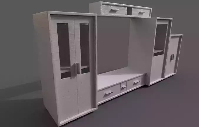 Set Modern Furniture 3D Model
