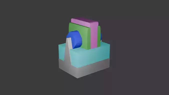 FinFET 3D model