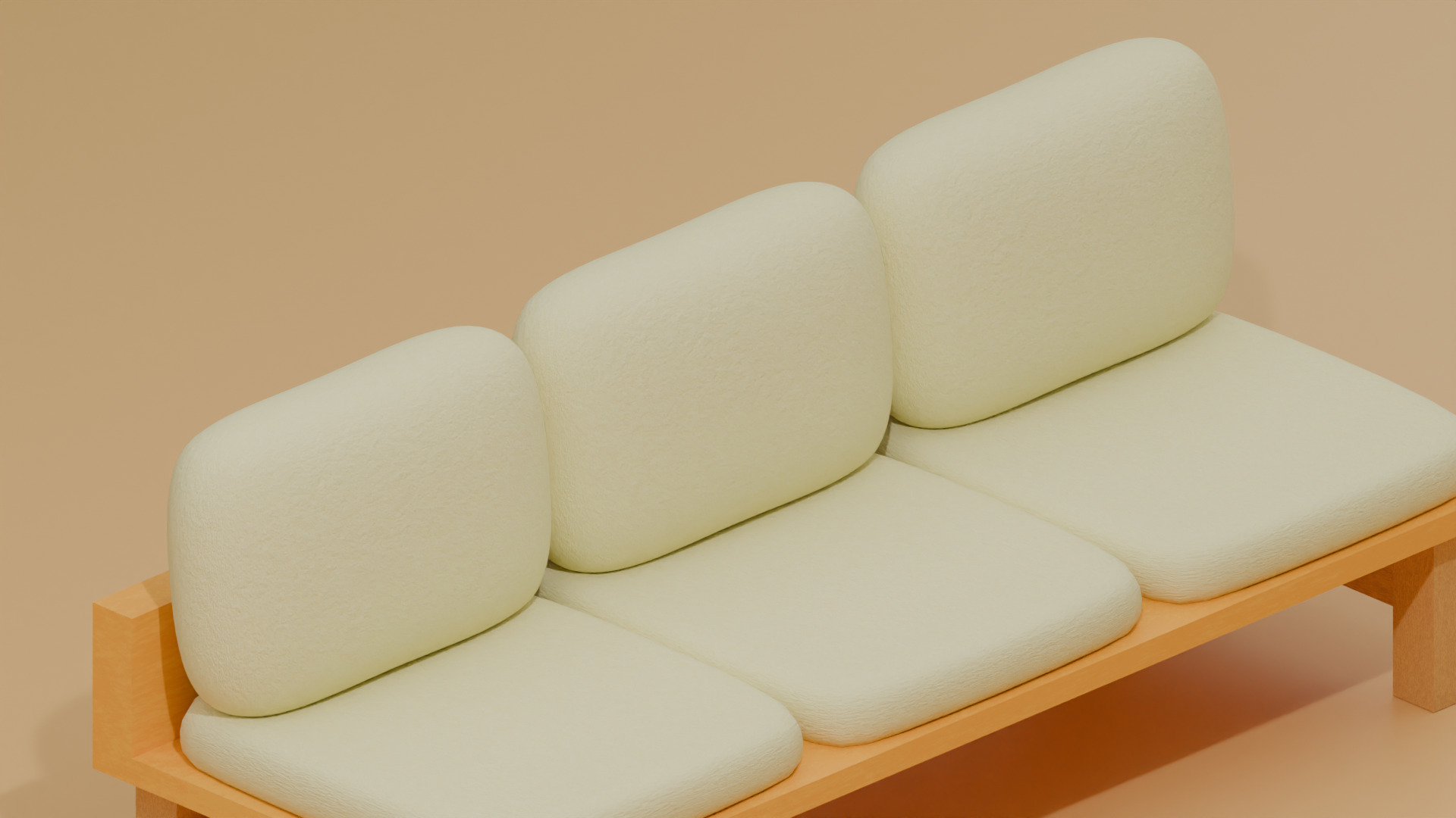 Sofa 3D Model  Cozy Minimal Style 3D model_7