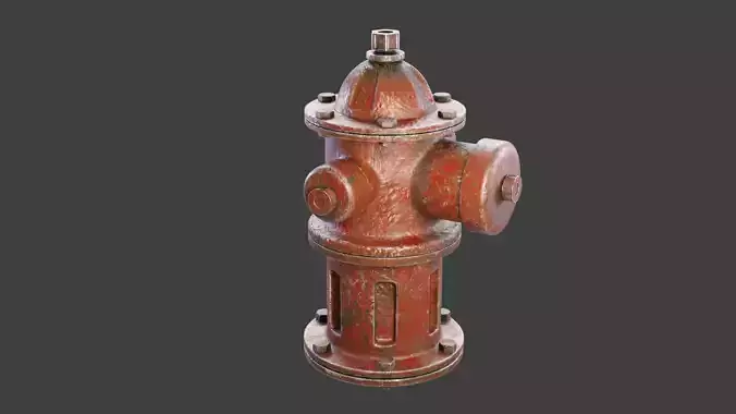 Old Rusty Fire Hydrant