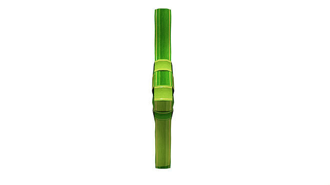 ketupat Low-poly 3D model 7