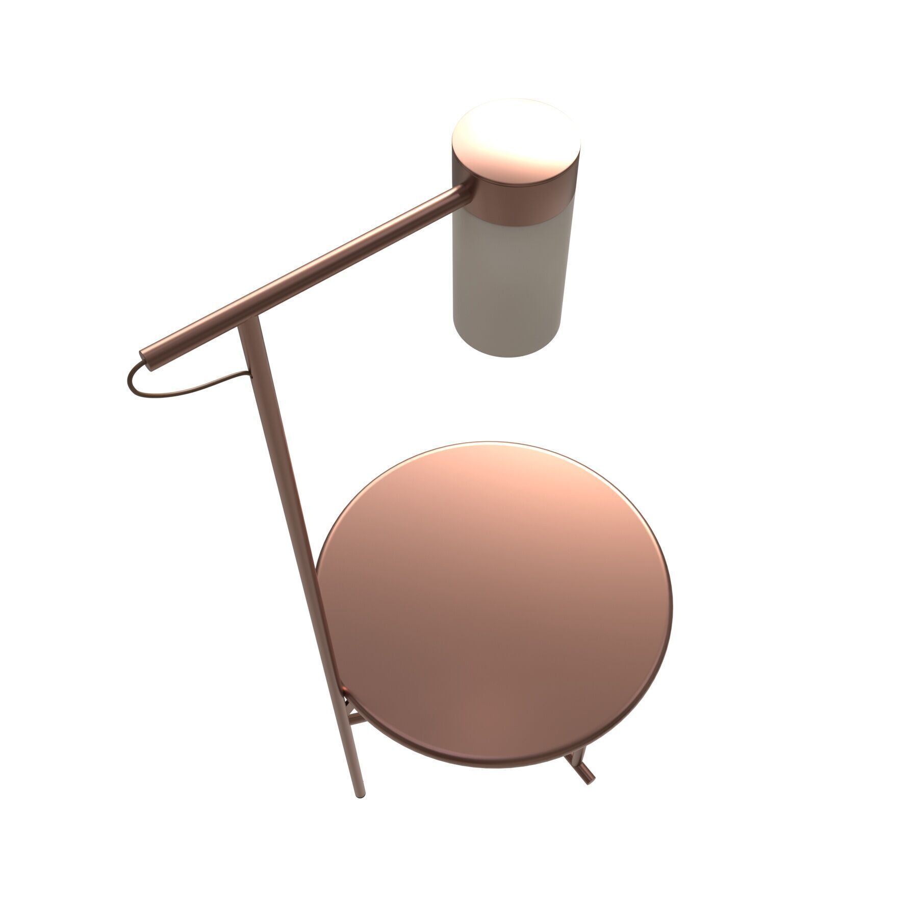 Lucignolo coffee table  Presotto  3D model_2