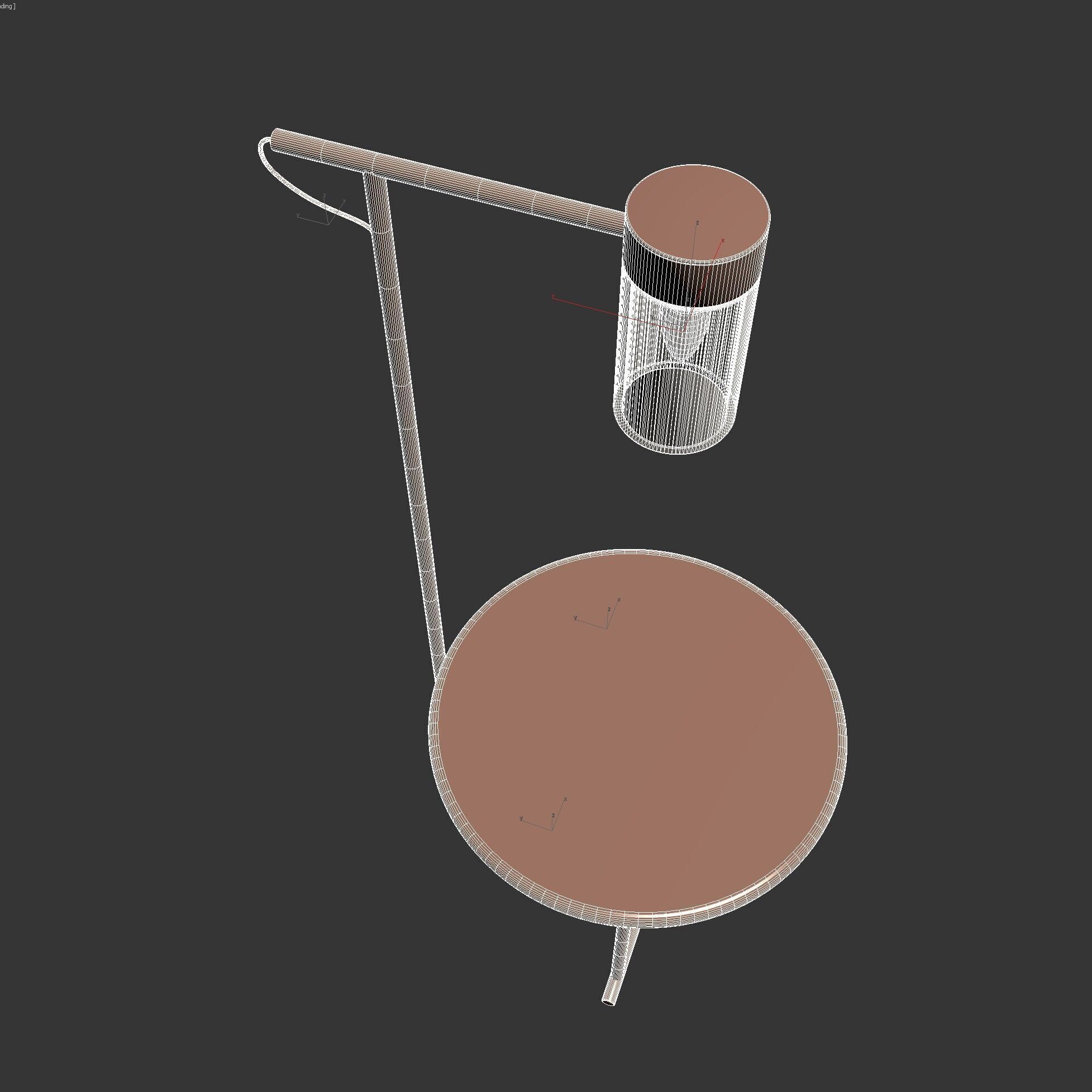 Lucignolo coffee table  Presotto  3D model_6