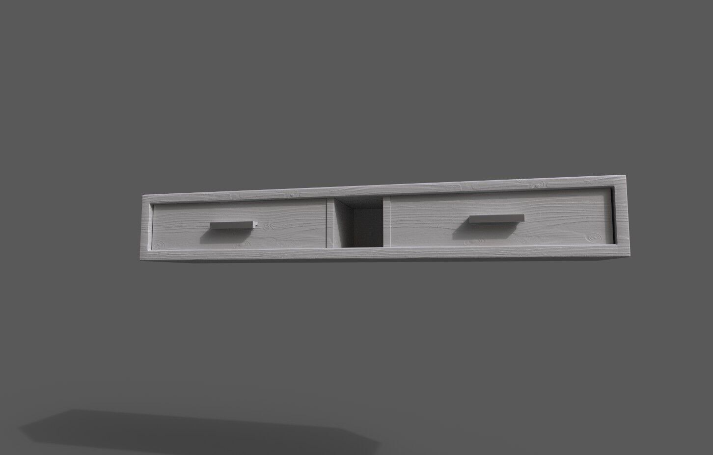 Set Modern Furniture 3D Model Low-poly 3D model_16