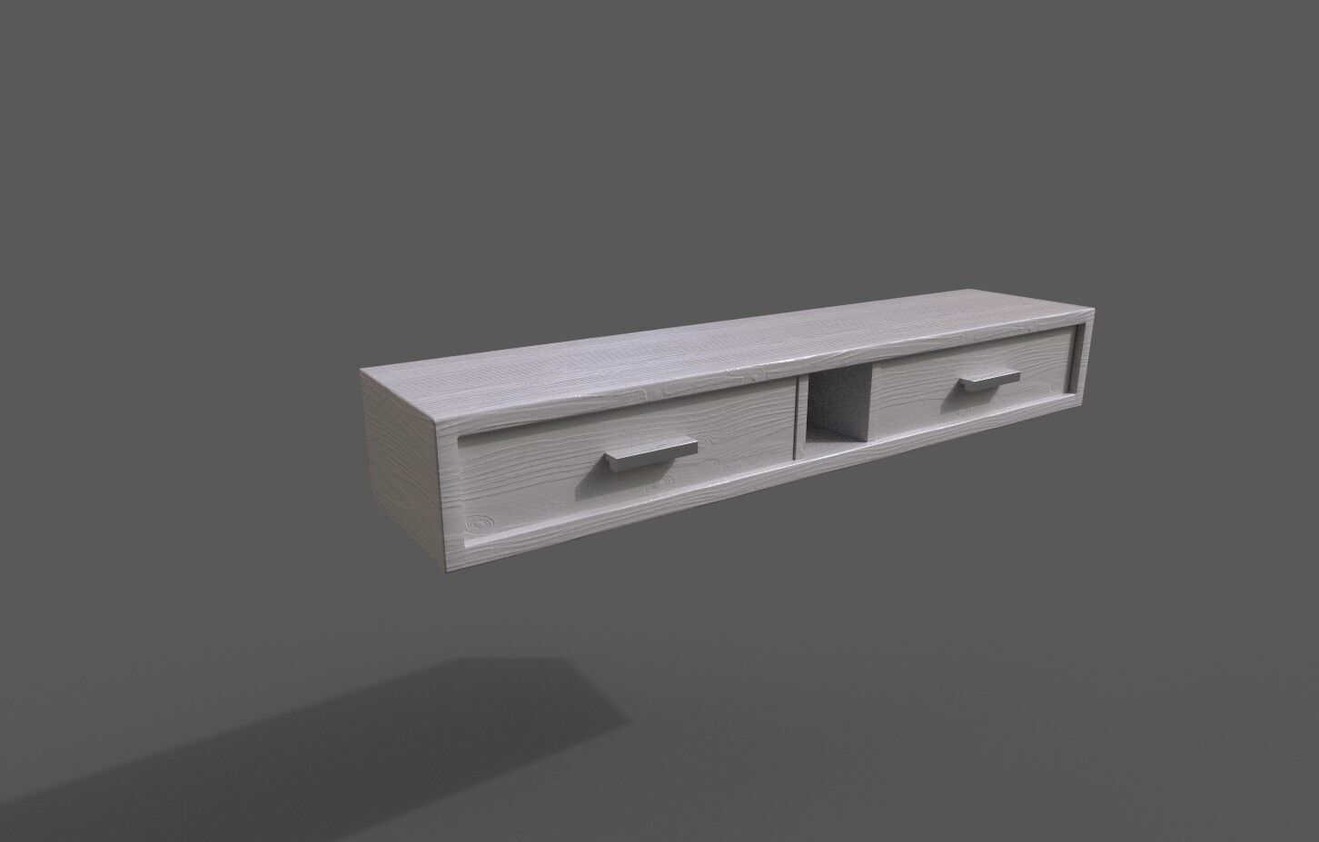 Set Modern Furniture 3D Model Low-poly 3D model_9