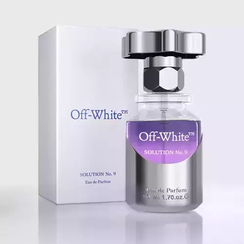 Flacon de Parfum 3D Off-White Solution No 9 