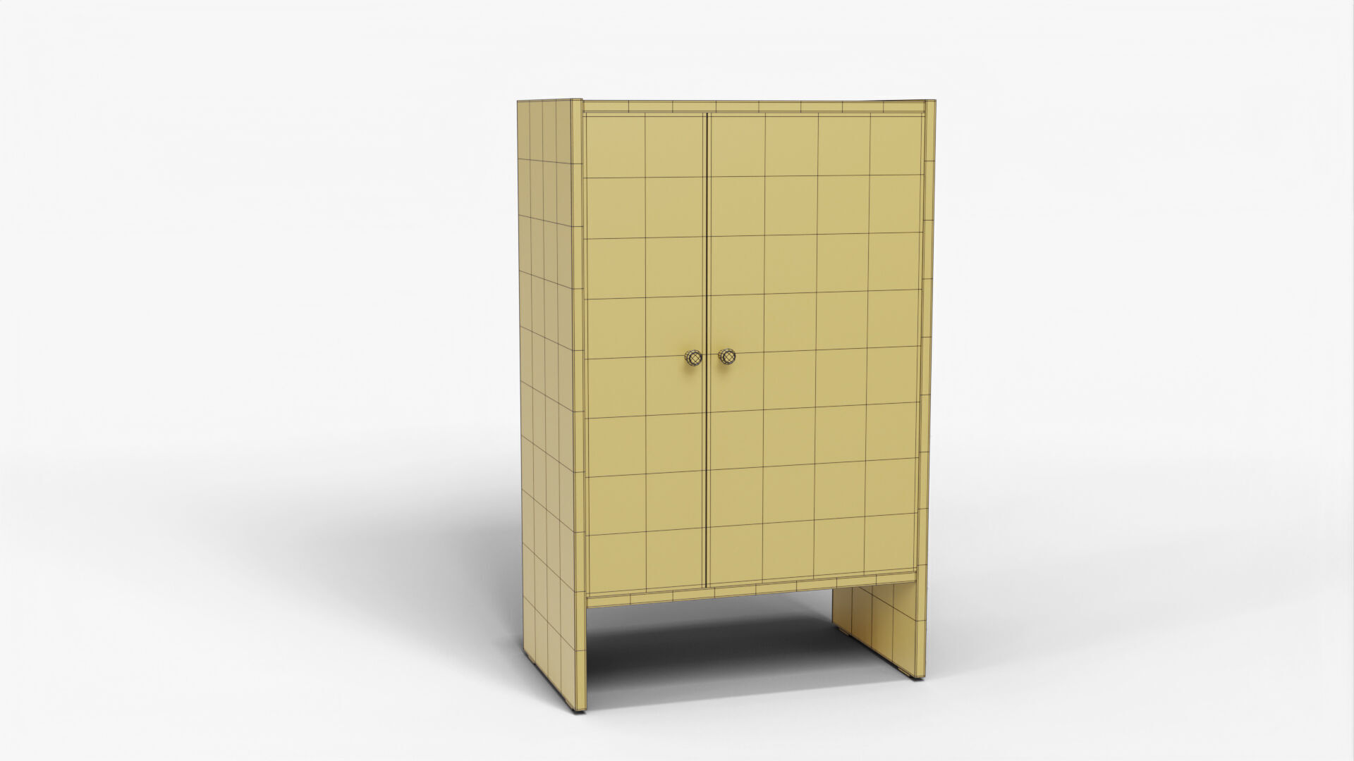 Cabinet 01 3D model_9