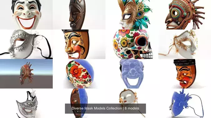Diverse Mask Models Collection