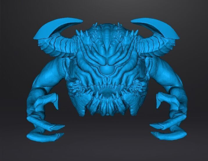 PAIN ELEMENTAL ETERNAL DEMON MODEL FIGURE FANTASY SCIFI GAME RPG 3D print model_11