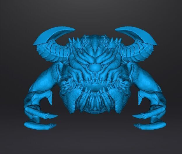 PAIN ELEMENTAL ETERNAL DEMON MODEL FIGURE FANTASY SCIFI GAME RPG 3D print model_8