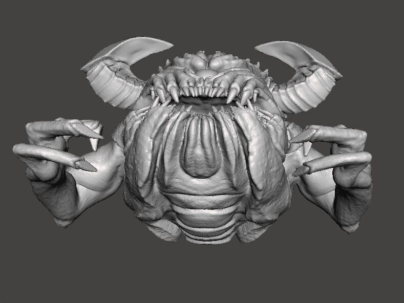 PAIN ELEMENTAL ETERNAL DEMON MODEL FIGURE FANTASY SCIFI GAME RPG 3D print model_7