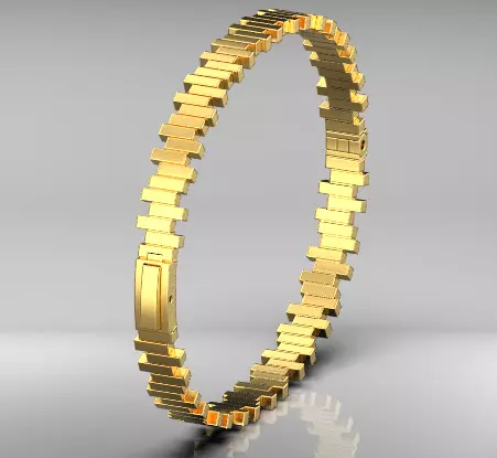 dior bracelet 3D print model
