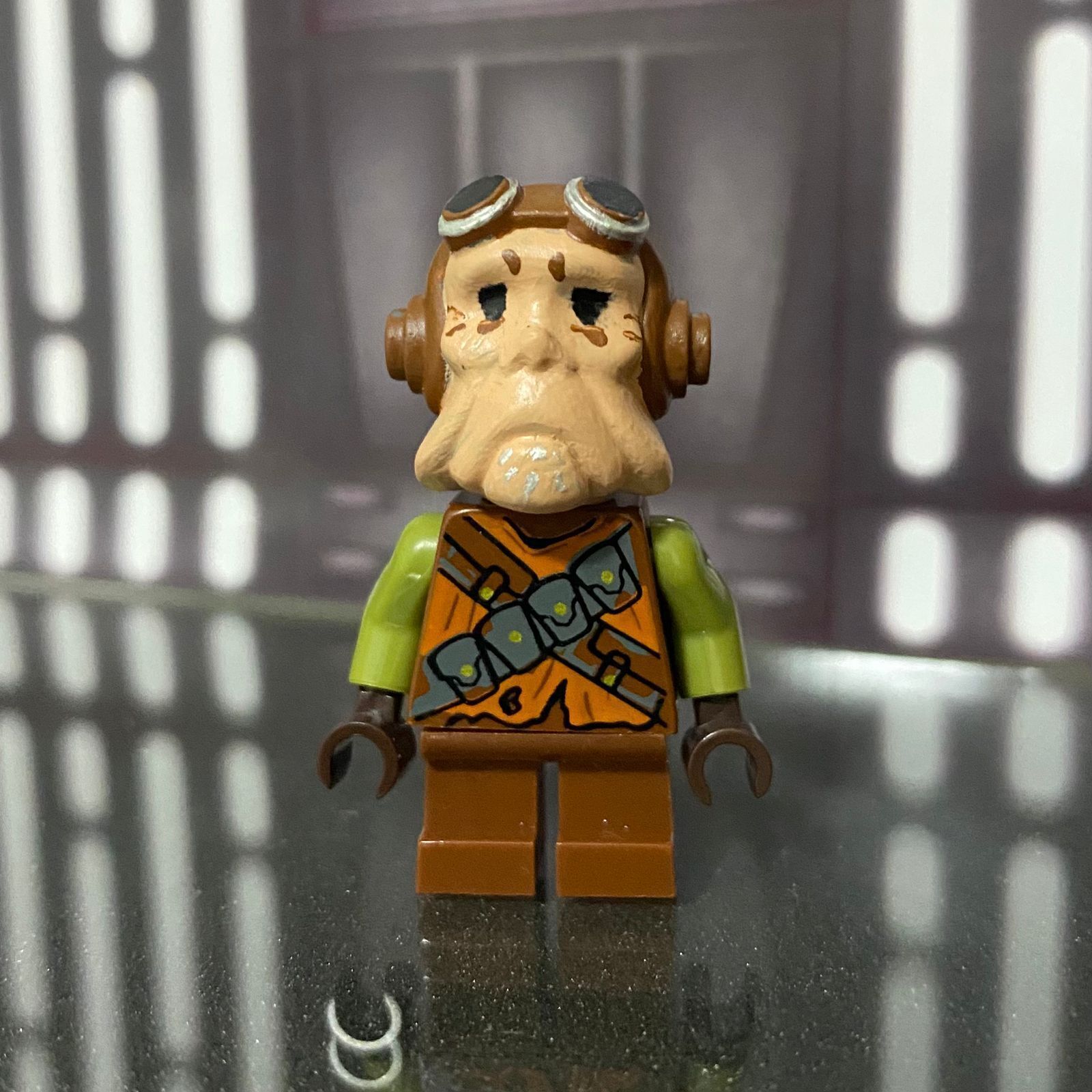 Kuiil minifigure star wars custom 3D print model_1