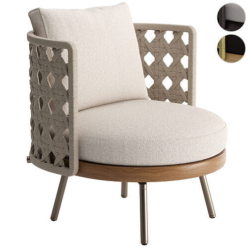 Torii Nest Outdoor Armchair 3D model