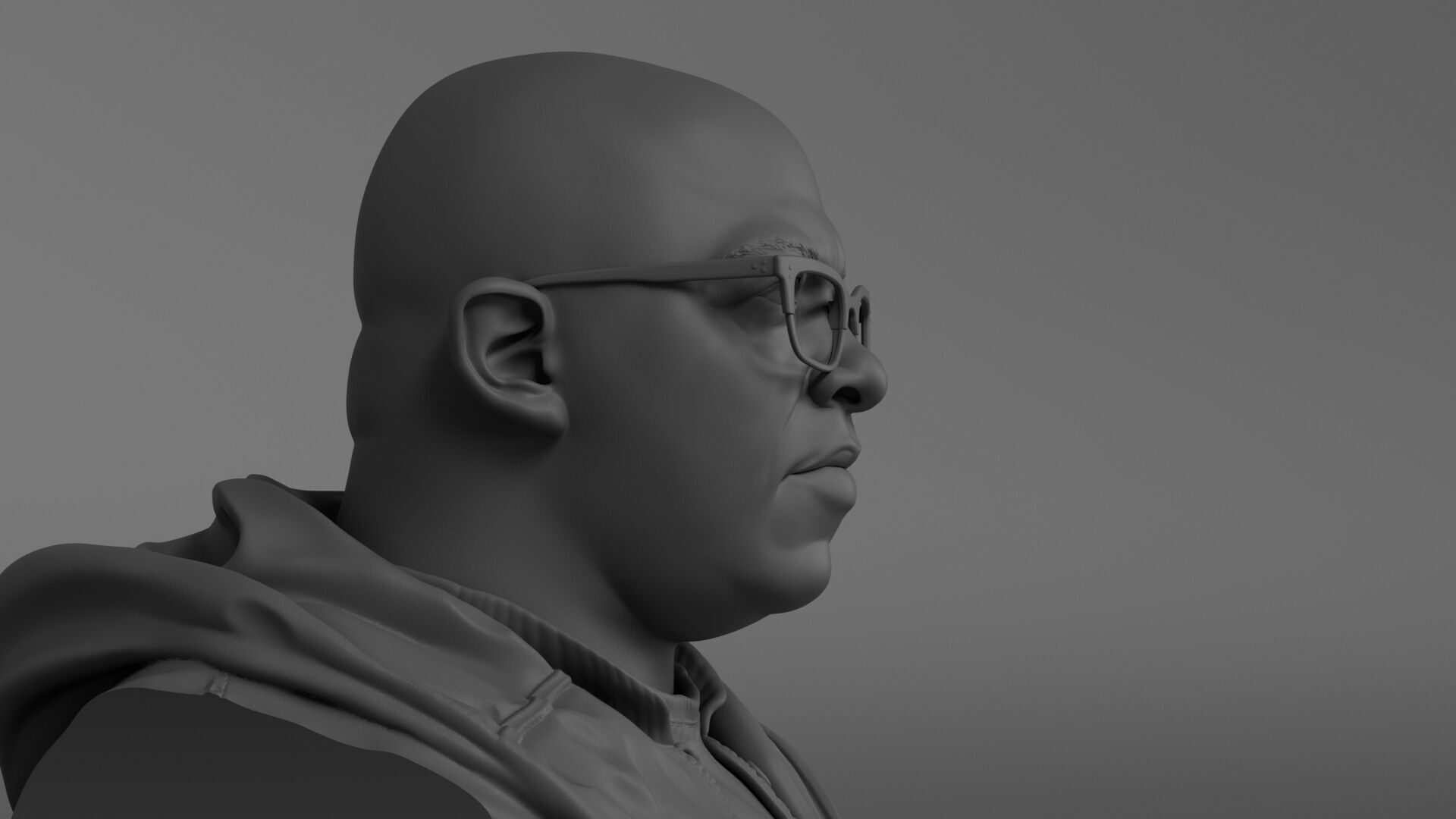 Charles S Dutton - Dillon - Alien 3 3D print model_8