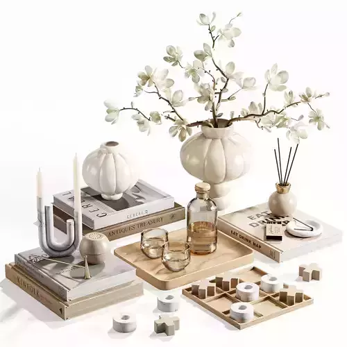  Magnolia Serenity Decor Set