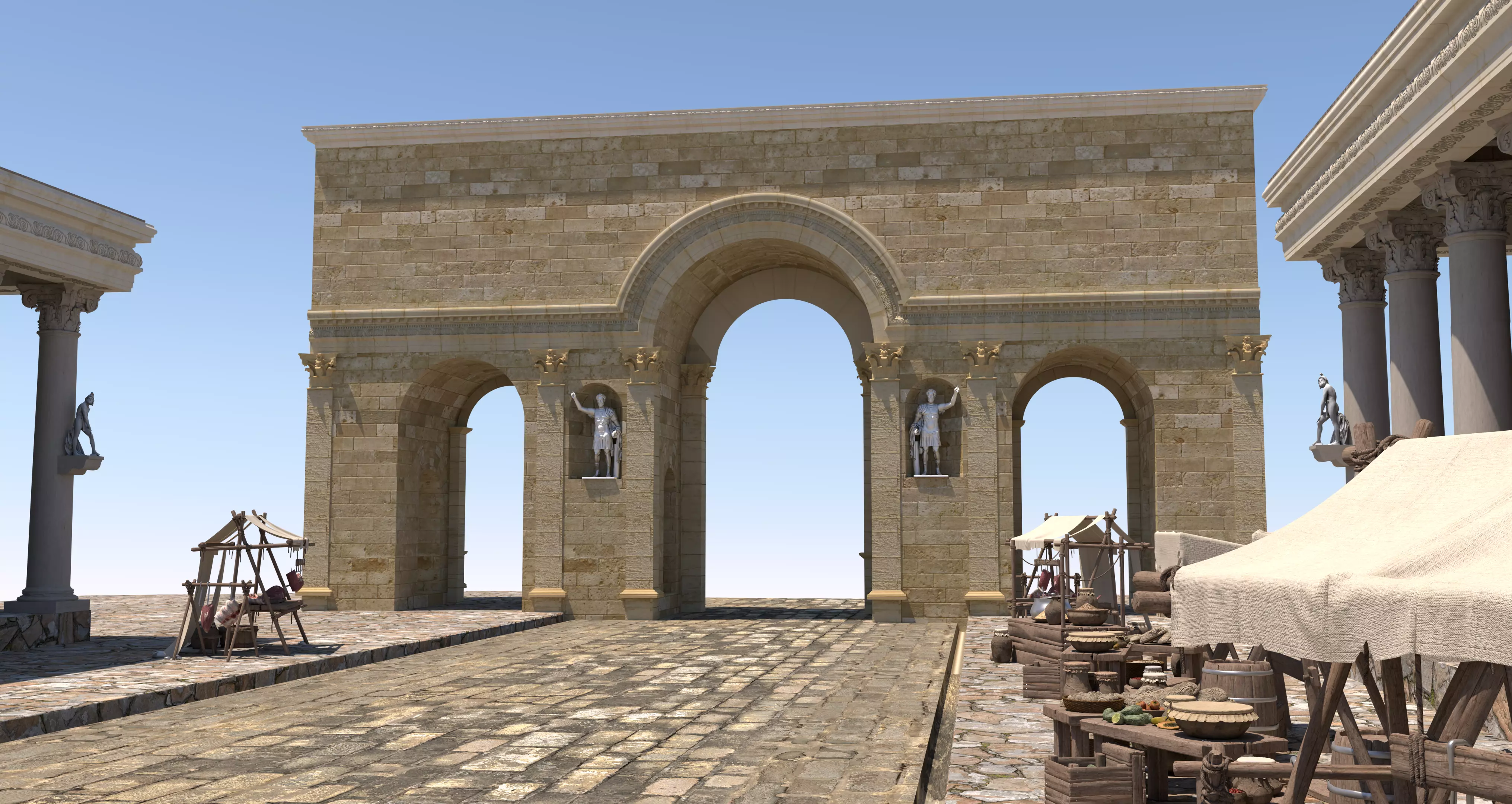 Ancient city of Anavarza 3D model