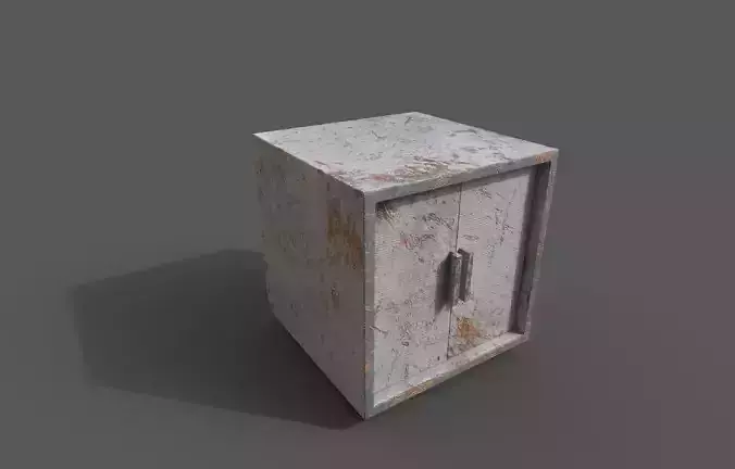 Old Modern Furniture 3D Model