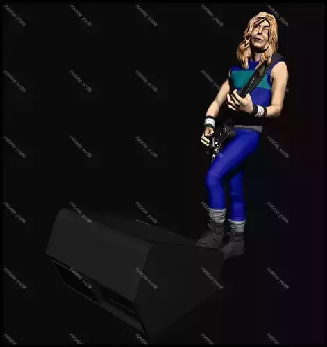 Dave Murray Iron Maiden 3d printing