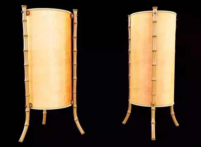 Jacques Adnet Attributed Table Lamp 3D model